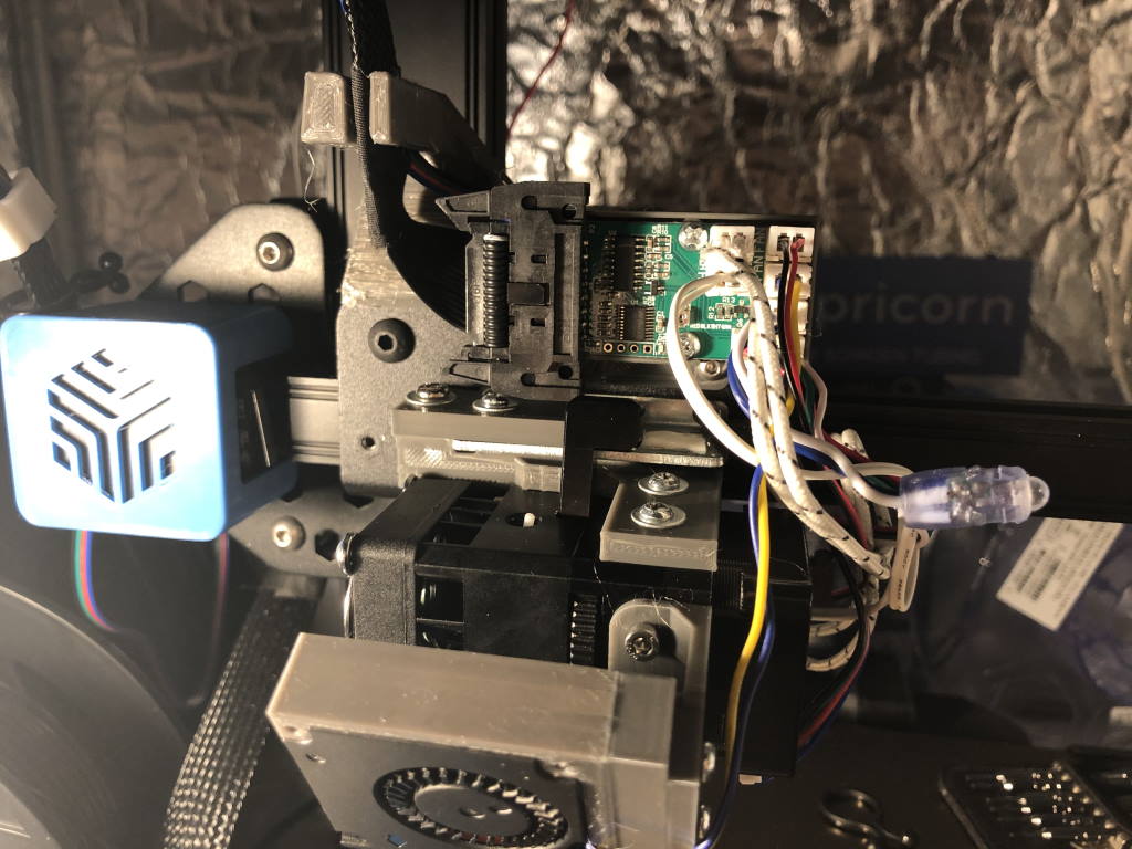 CR-6 direct drive mount mod - mounting it