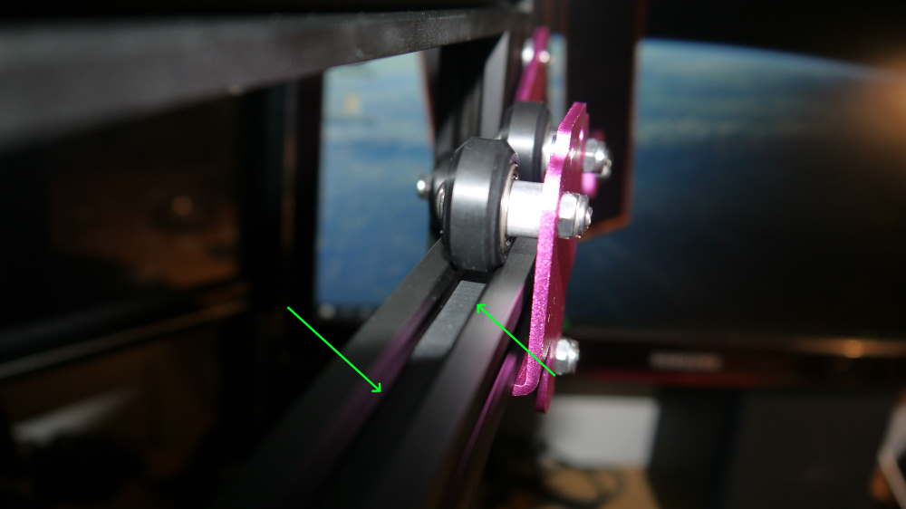 BIQU B1 - X-axis pully  belt mounting