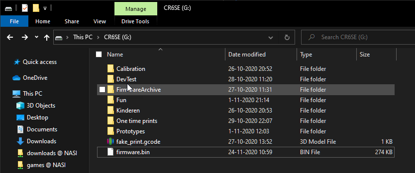 Firmware download