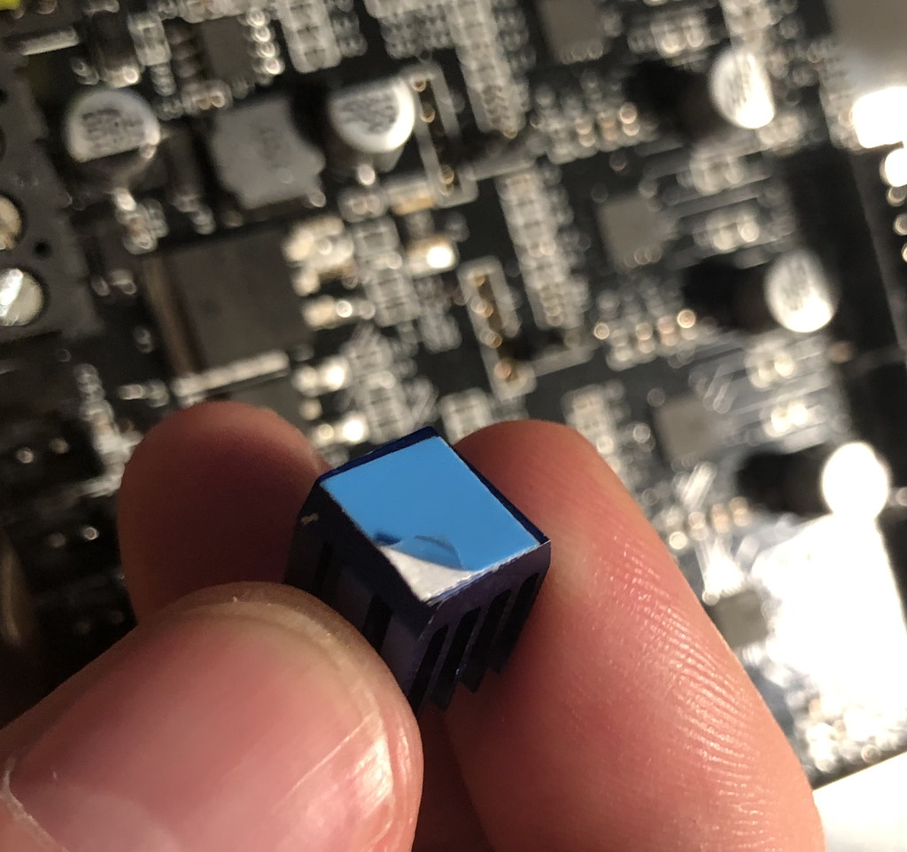 BTT SKR CR6 motherboard heat sinks