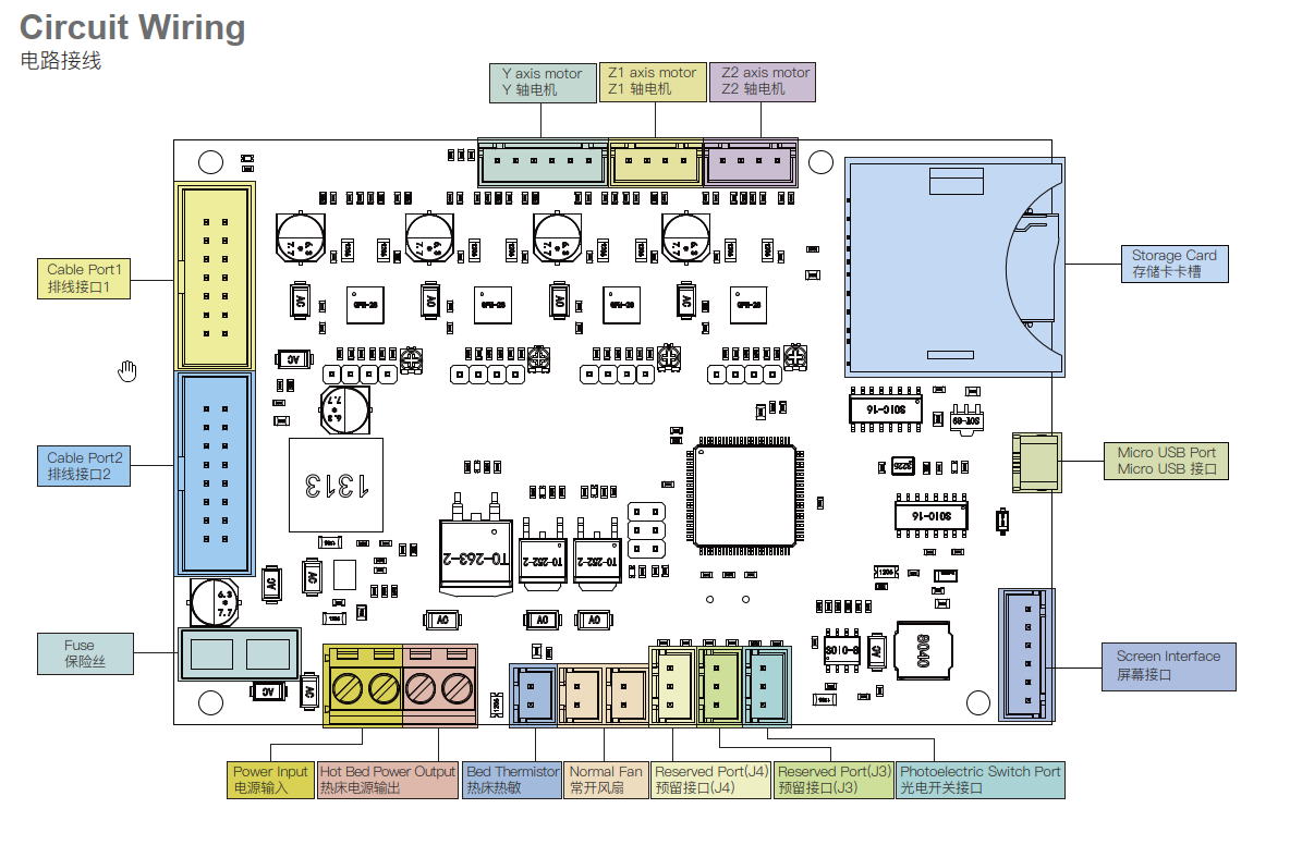 CR-6 motherboard schematic