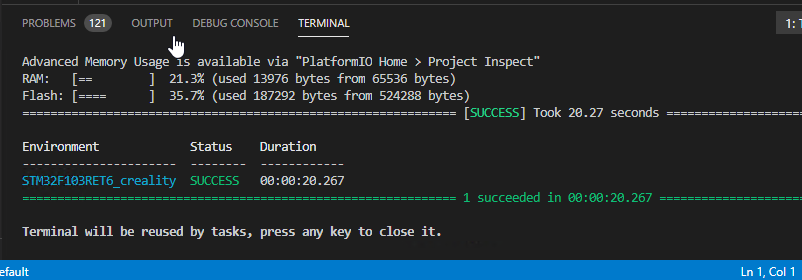How-to: Compiling the CR-6 Community Firmware (Marlin) with Visual Studio Code and Platform.io