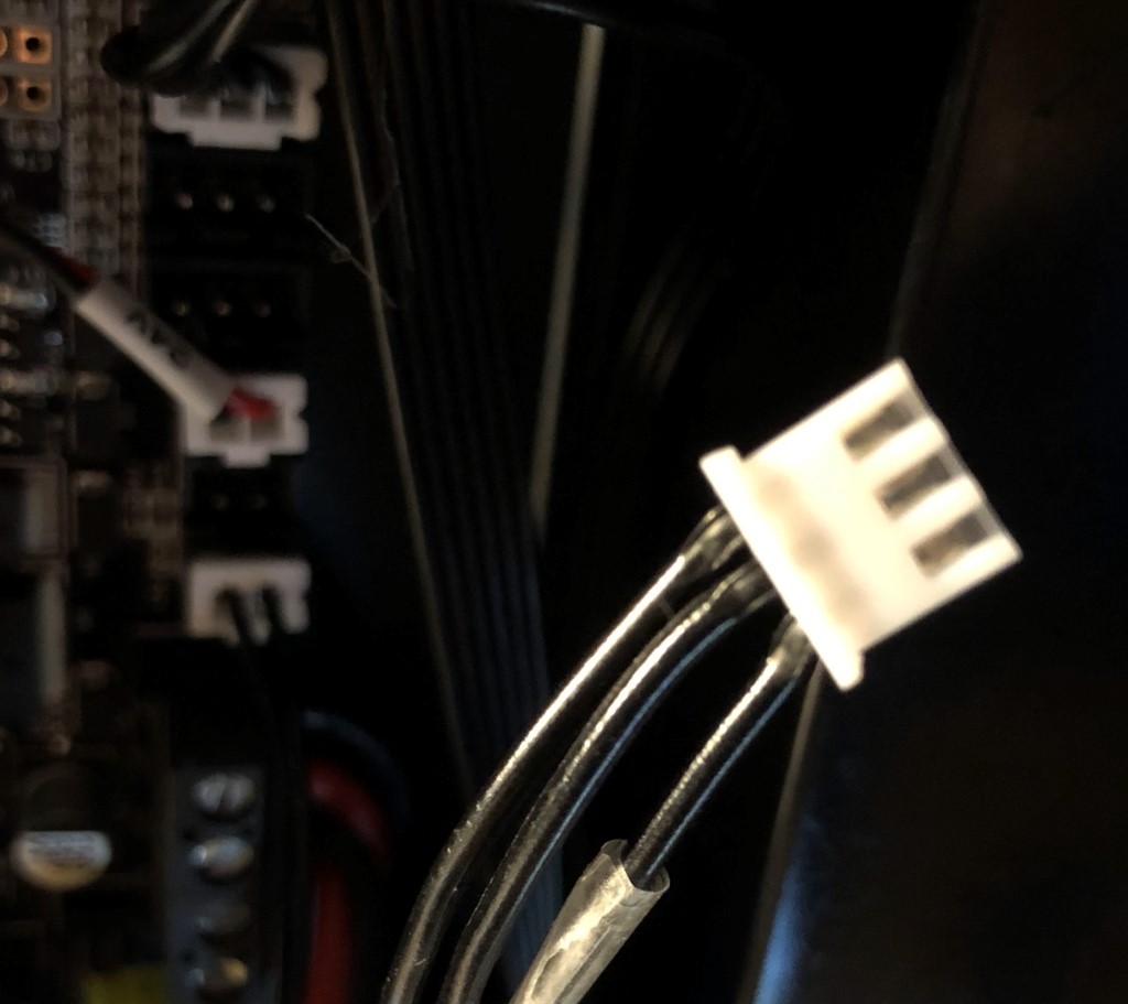 Crimping cabling for Neopixels