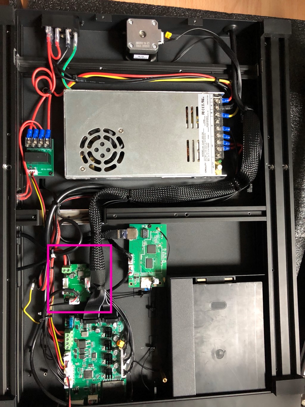 Creality CR-10 Smart internals