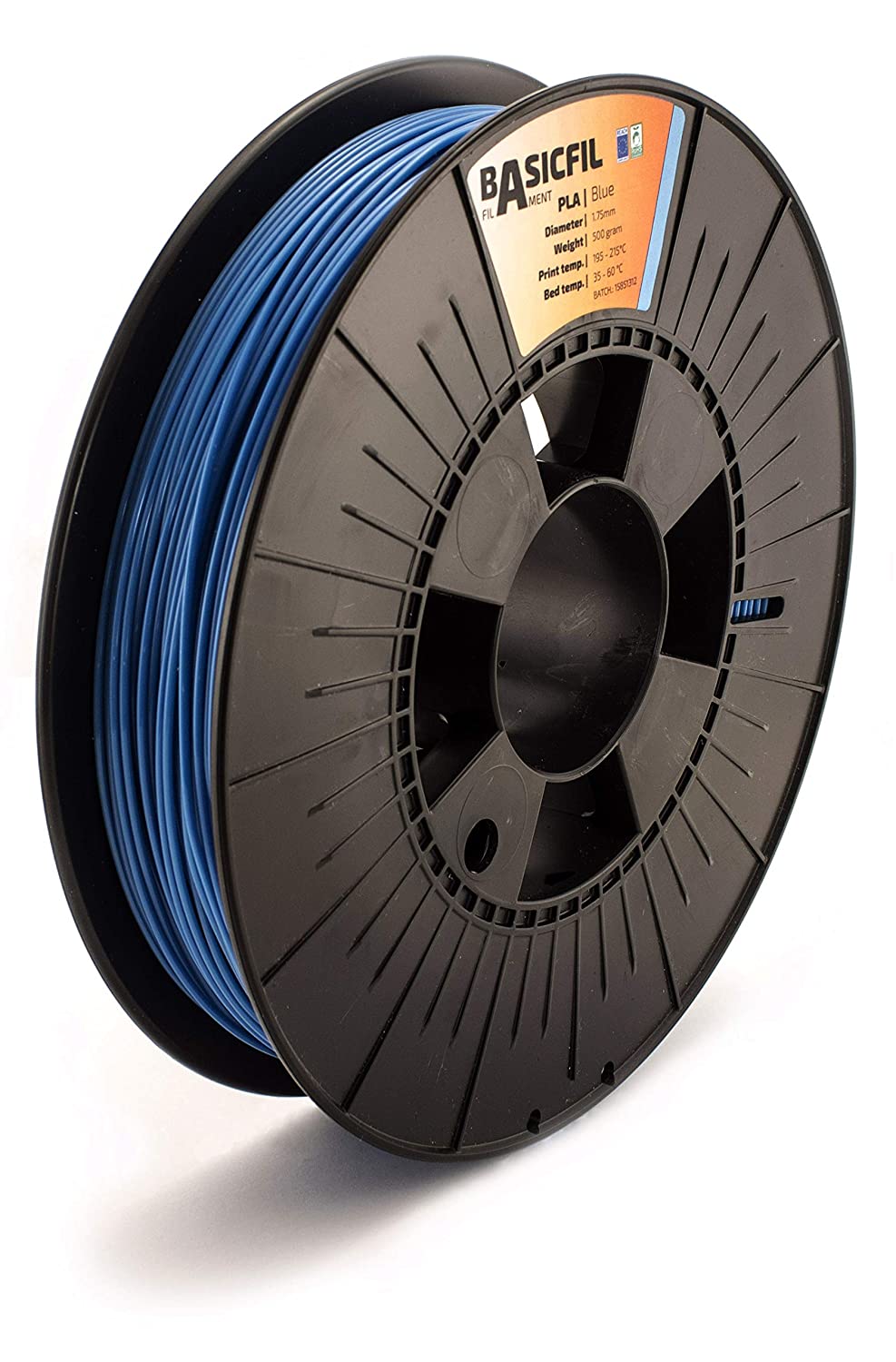 Quick filament review: BASICFIL PLA Blue