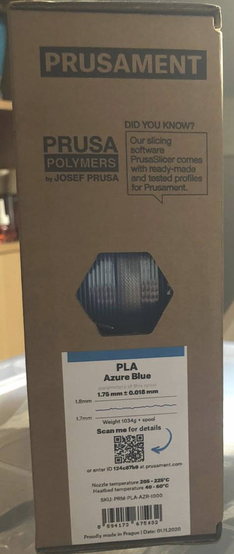 Prusament Azure Blue review